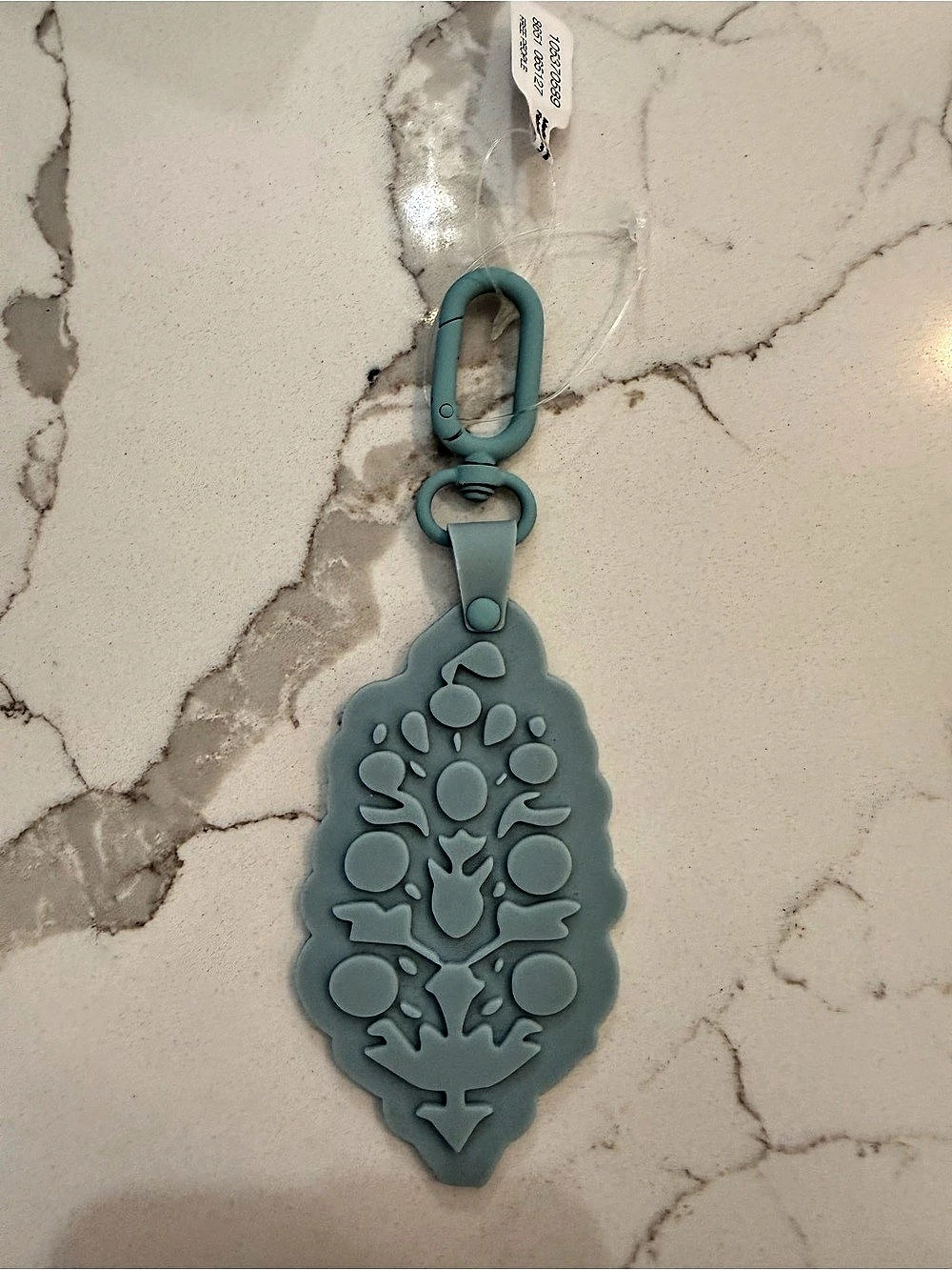 Free People Blue Keychain Charm